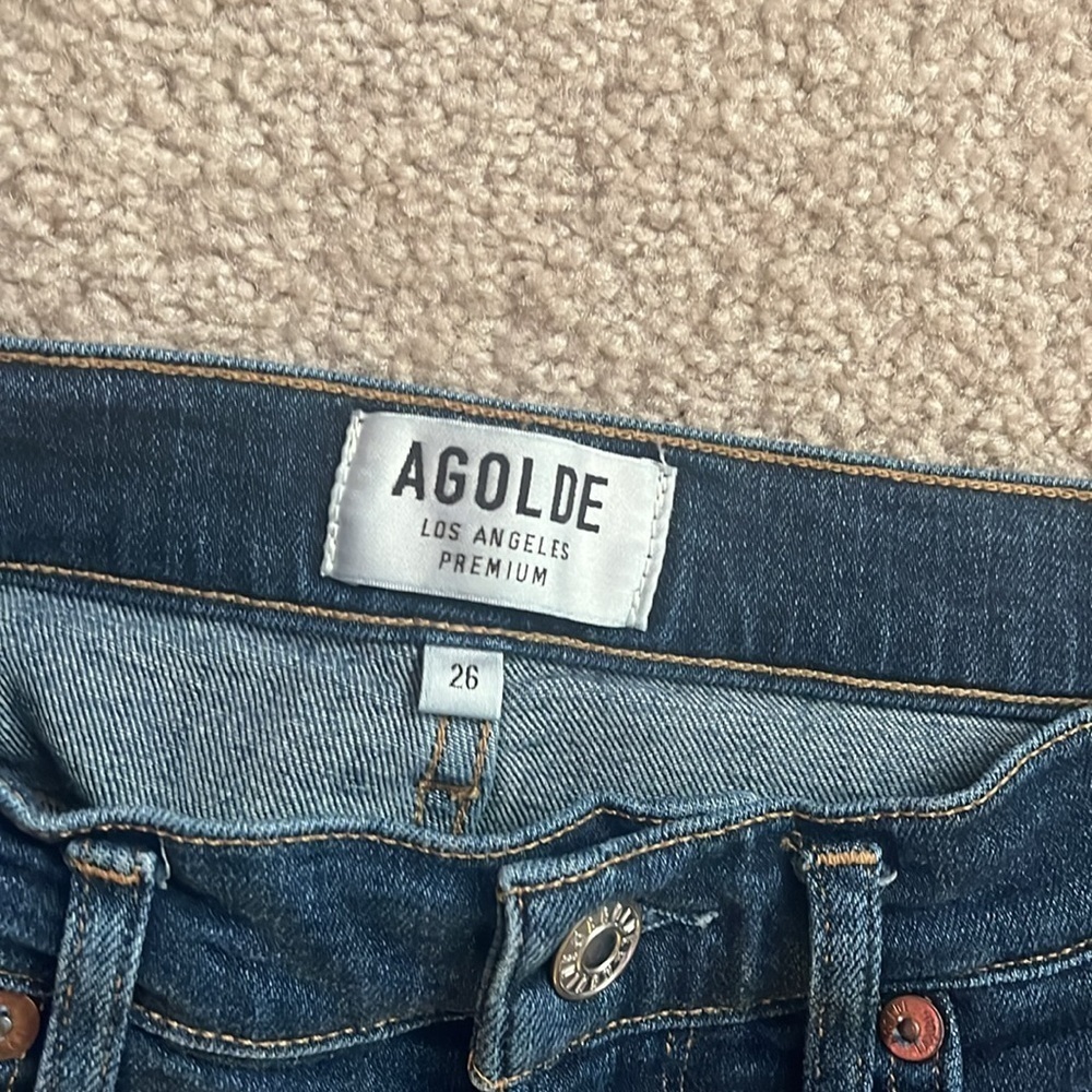 “AGOLDE- High Rise Jeans size 26” - Picture 3 of 10